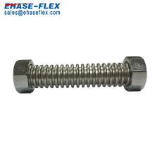 Tubo flexível de aço inoxidável 304 corrugado tubo flexível